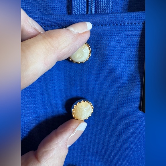 NWT Vfshow Women's Solid Blue 3/4 Sleeve Mermaid Bodycon Dress Size Small - Picture 7 of 15